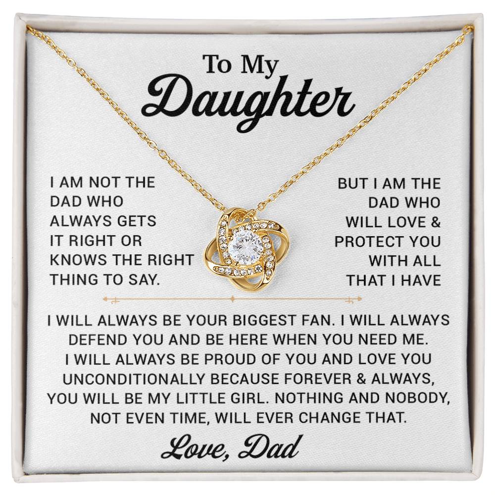 To My Daughter Necklace, Gift for Daughter from Dad, Father Daughter Necklace 1_11