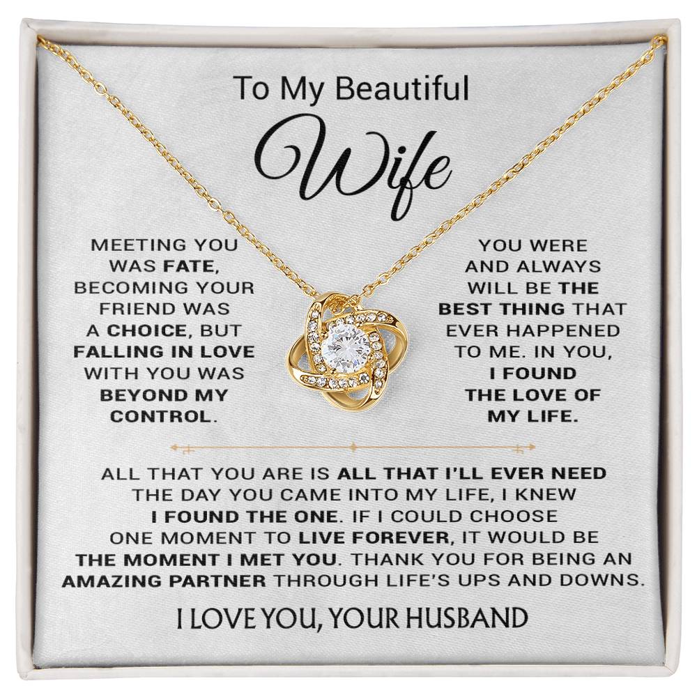 To My Wife Necklace, Gift For Wife, Anniversary Gift For Wife, Christmas Gift 9_6