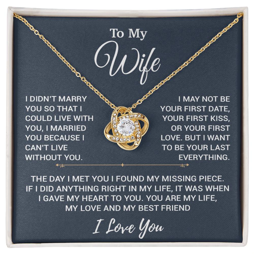 To My Wife Necklace, Christmas Gifts For Women, Anniversary Gift For Wife 16_11