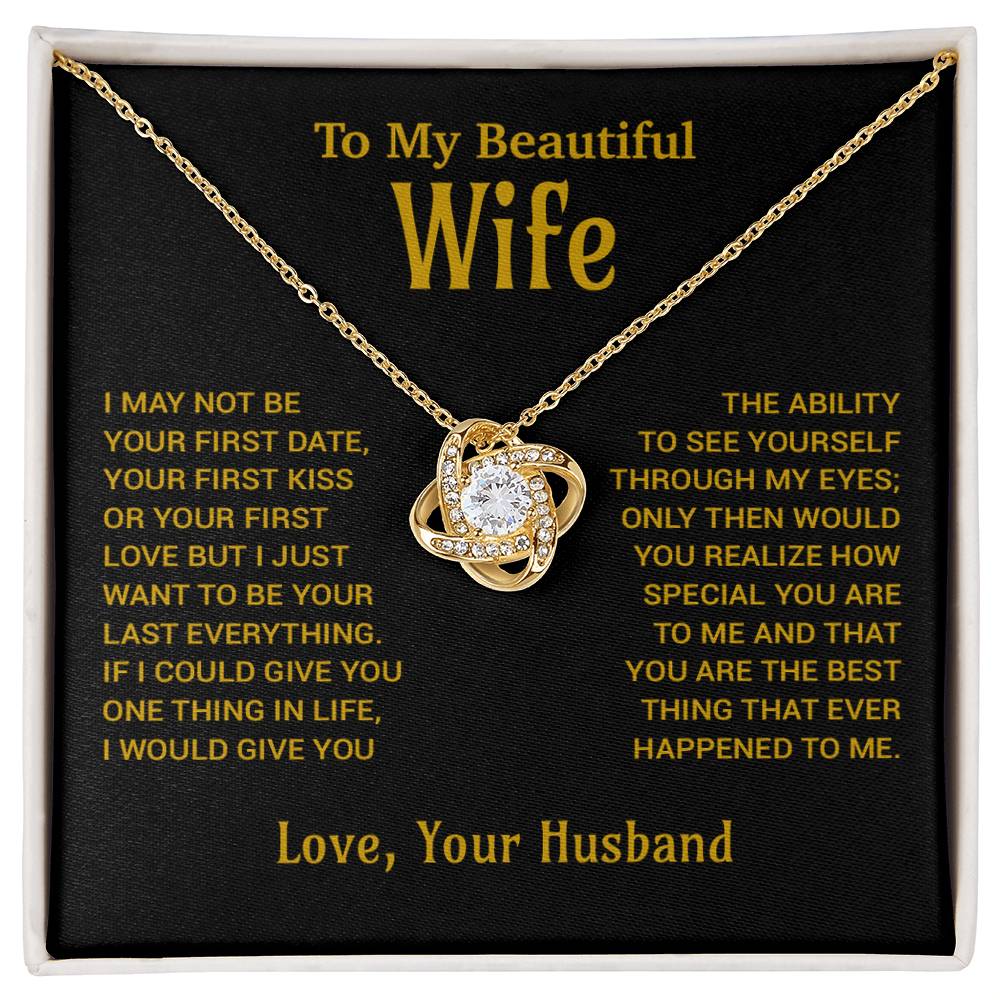 To My Wife Necklace, Christmas Gifts For Women, Anniversary Gift For Wife 14_11