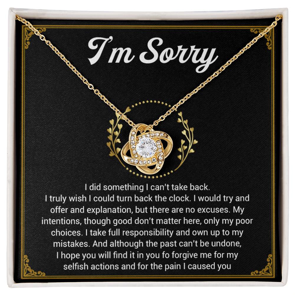 I_m Sorry Necklace Gifts, Apology Gifts For Her, Forgiveness Gift, Wife Gift 1_11