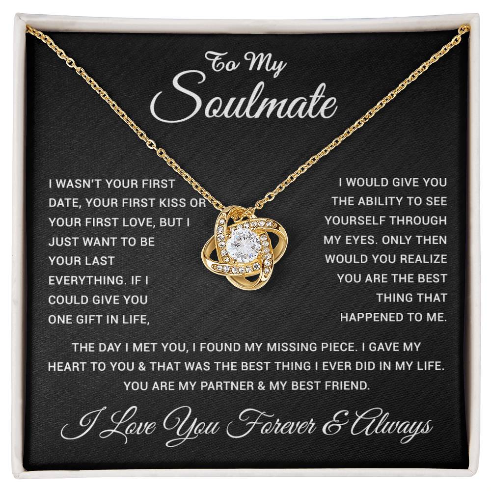 To My Soulmate Necklace, Gift For Soulmate, Anniversary Gift, Birthday Gift 28_4