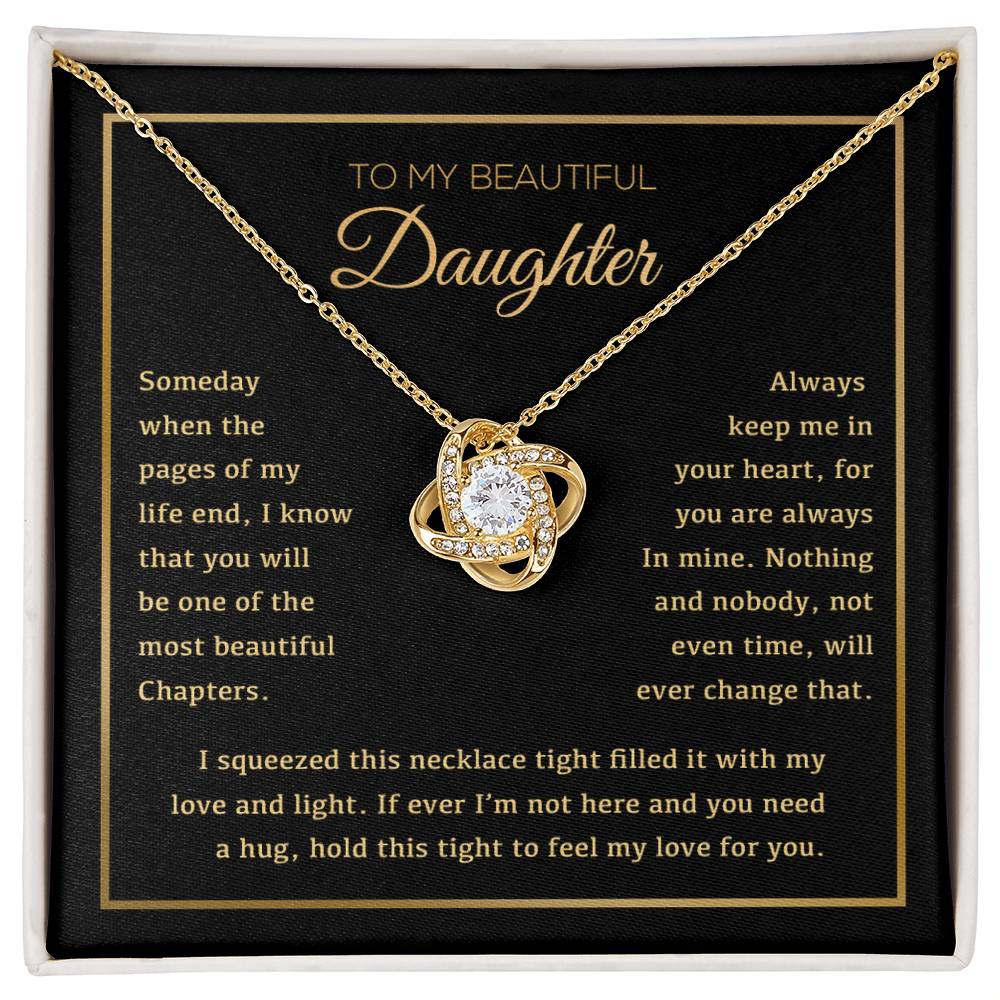 To My Daughter Necklace, Daughter Gift from Dad, Mom, Daughter Birthday Gift, Christmas Gift for Her 14_1