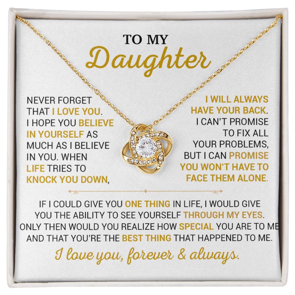 To My Daughter Necklace, Gift for Daughter from Dad,Daughter Father Necklace 10_9