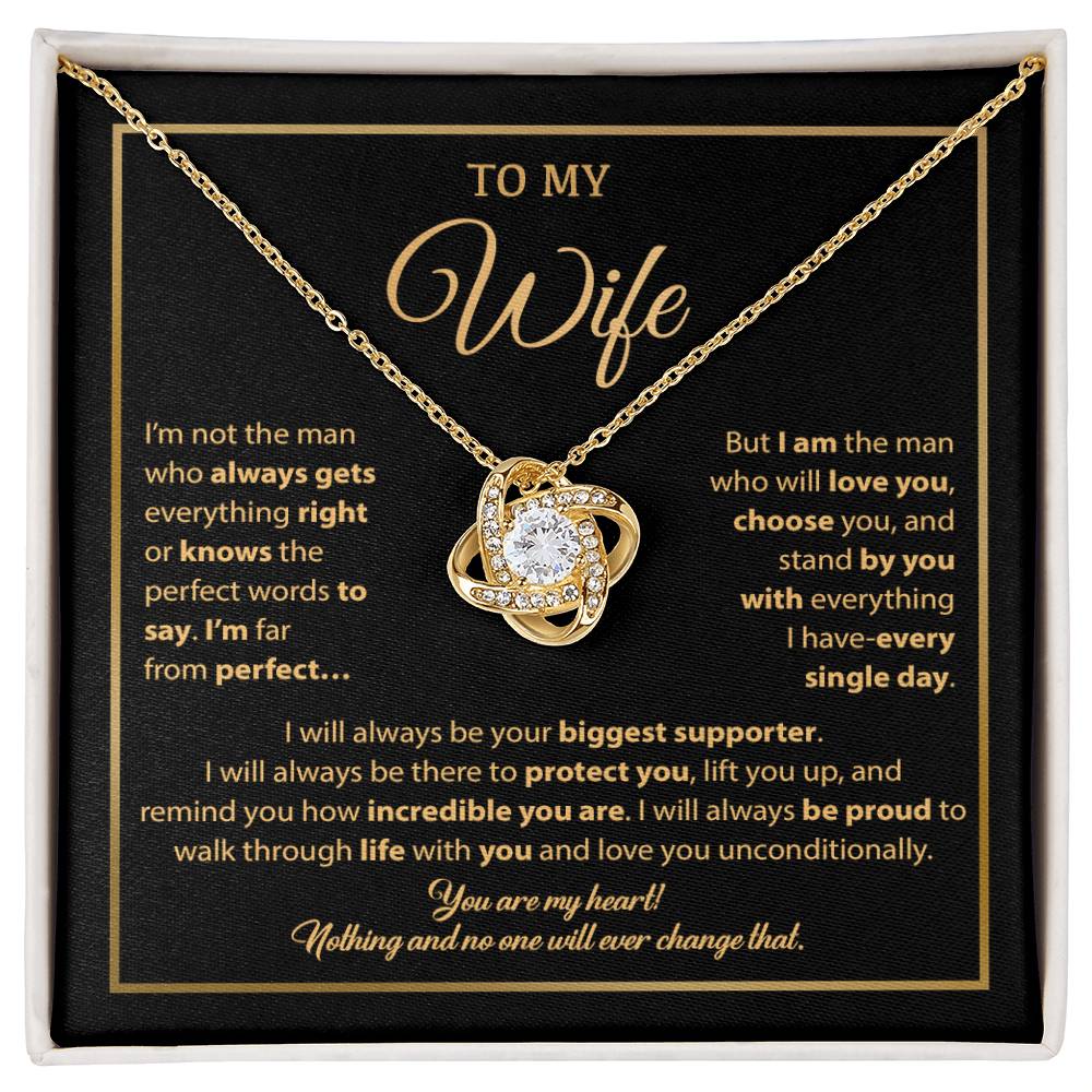 To My Wife Necklace, Gift For Wife, Anniversary Gift For Wife, Necklace For Wife 5_1