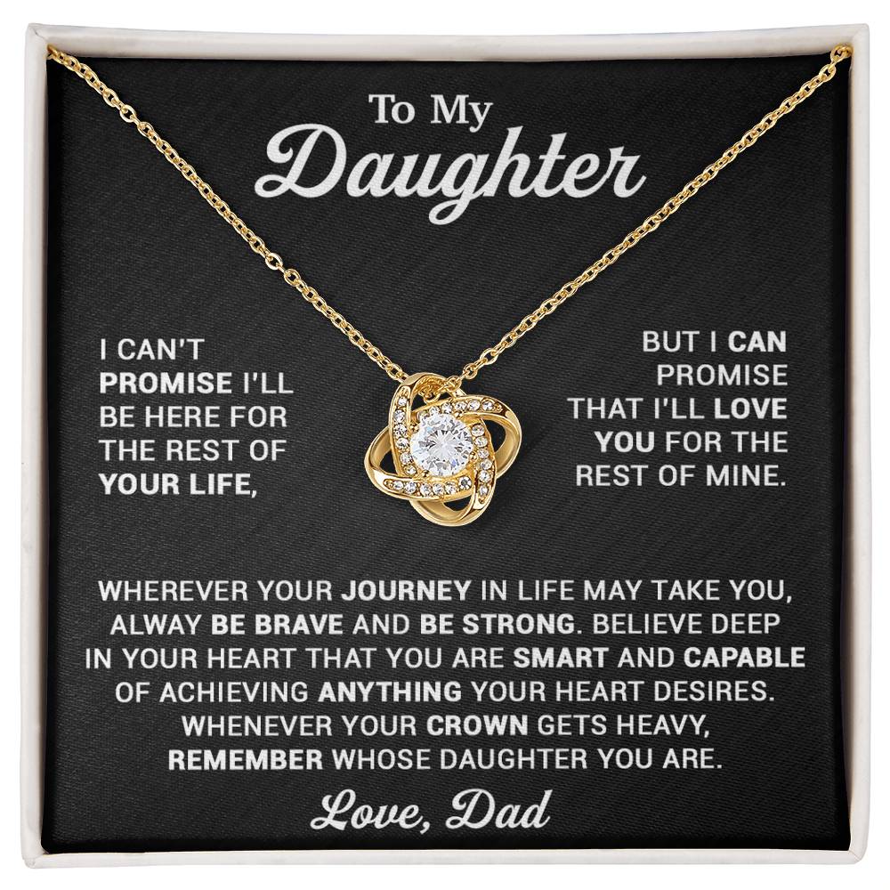 To My Daughter Necklace, Gift for Daughter from Dad, Daughter Father Necklace 12_4