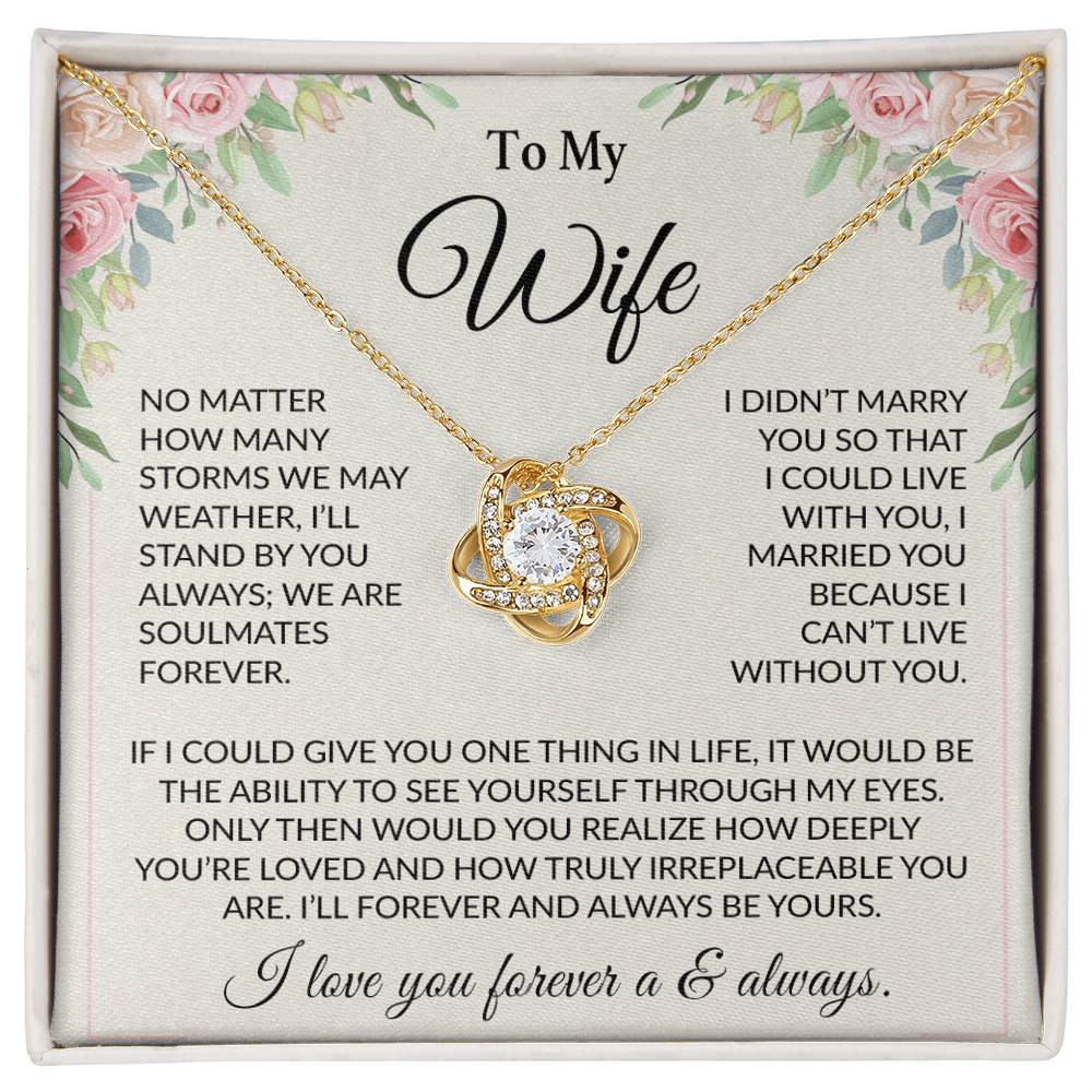 To My Wife Necklace, Christmas Gifts For Women, Anniversary Gift For Wife 18_10