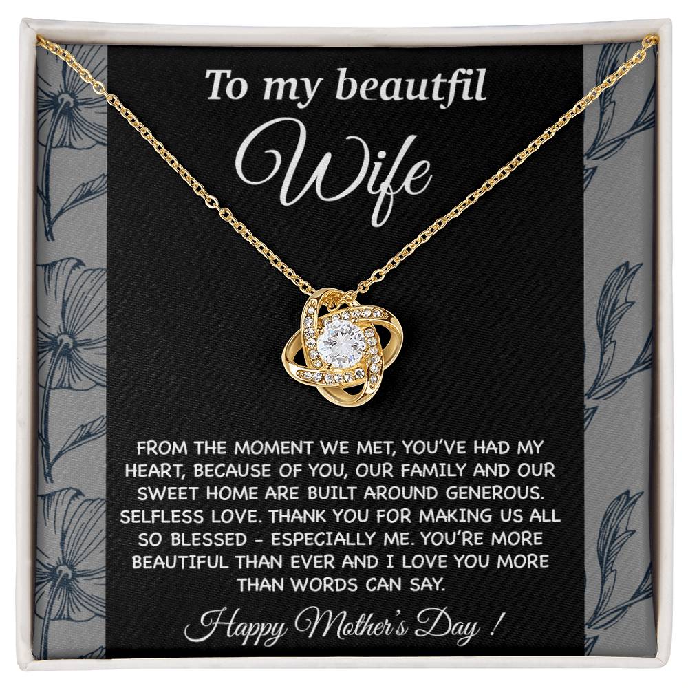 To My Wife Necklace, Gift For Wife, Anniversary Gift For Wife, Necklace For Wife 11_3