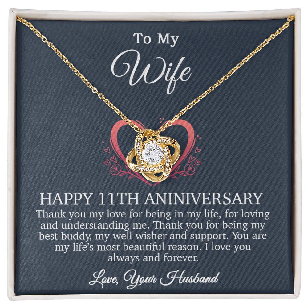 11th Anniversary Gift For Wife, 11 Year Anniversary Gifts, 11th Wedding Anniversary Gift Ideas_Blue