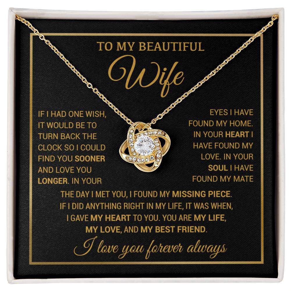 To My Wife Necklace, Christmas Gifts For Women, Anniversary Gift For Wife 6_11