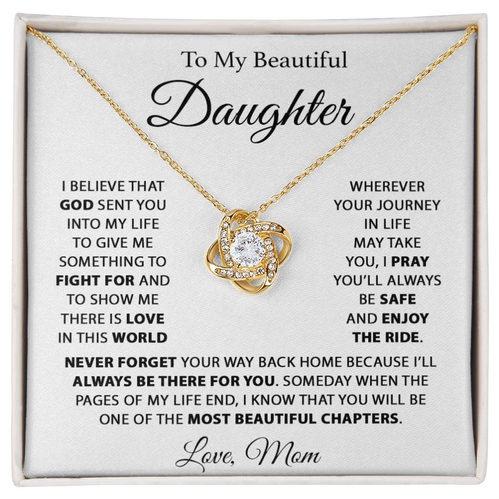 To My Daughter Necklace, Daughter Mother Necklace, Daughter Gift From Mom 29_8