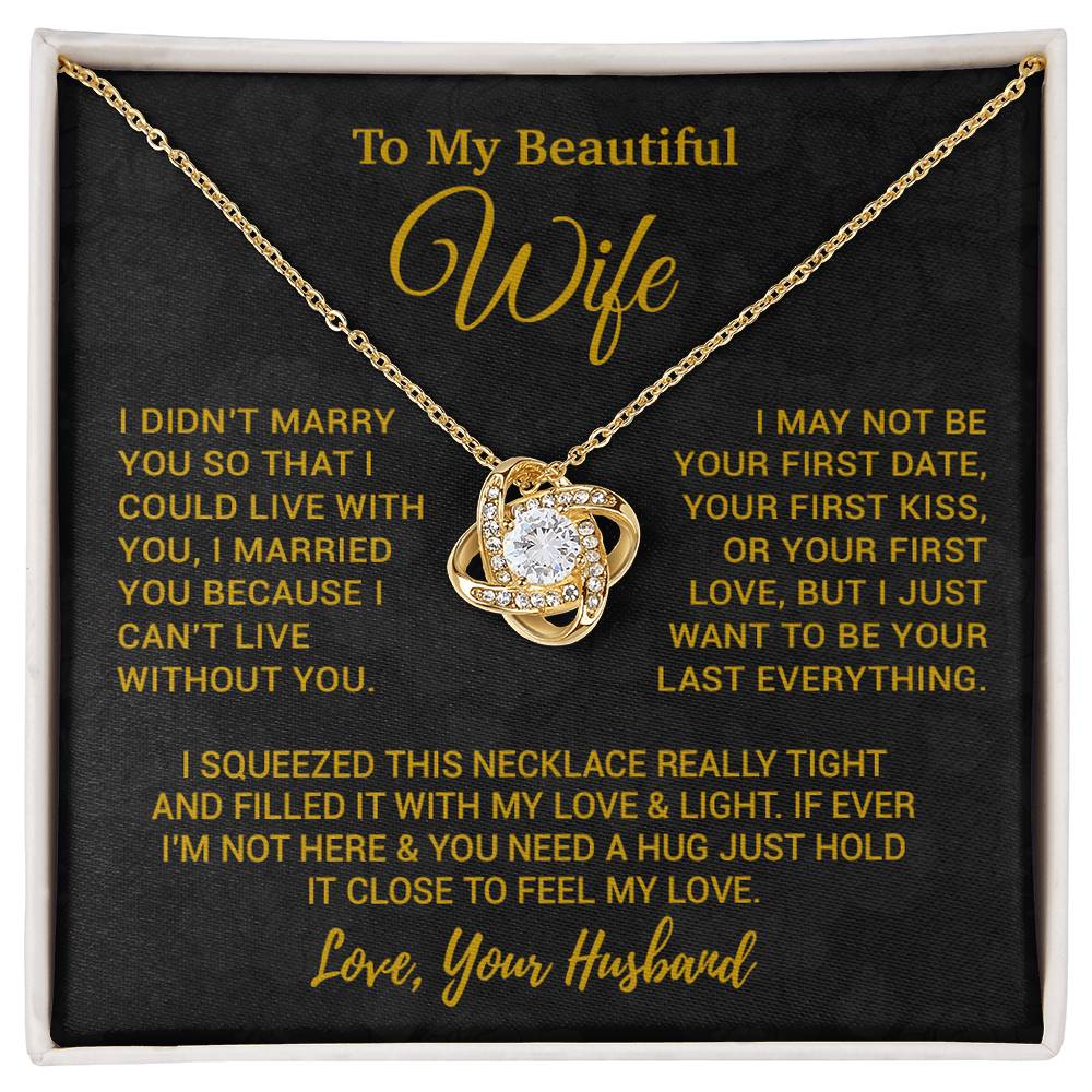 To My Wife Necklace, Christmas Gifts For Women, Anniversary Gift For Wife 23_9