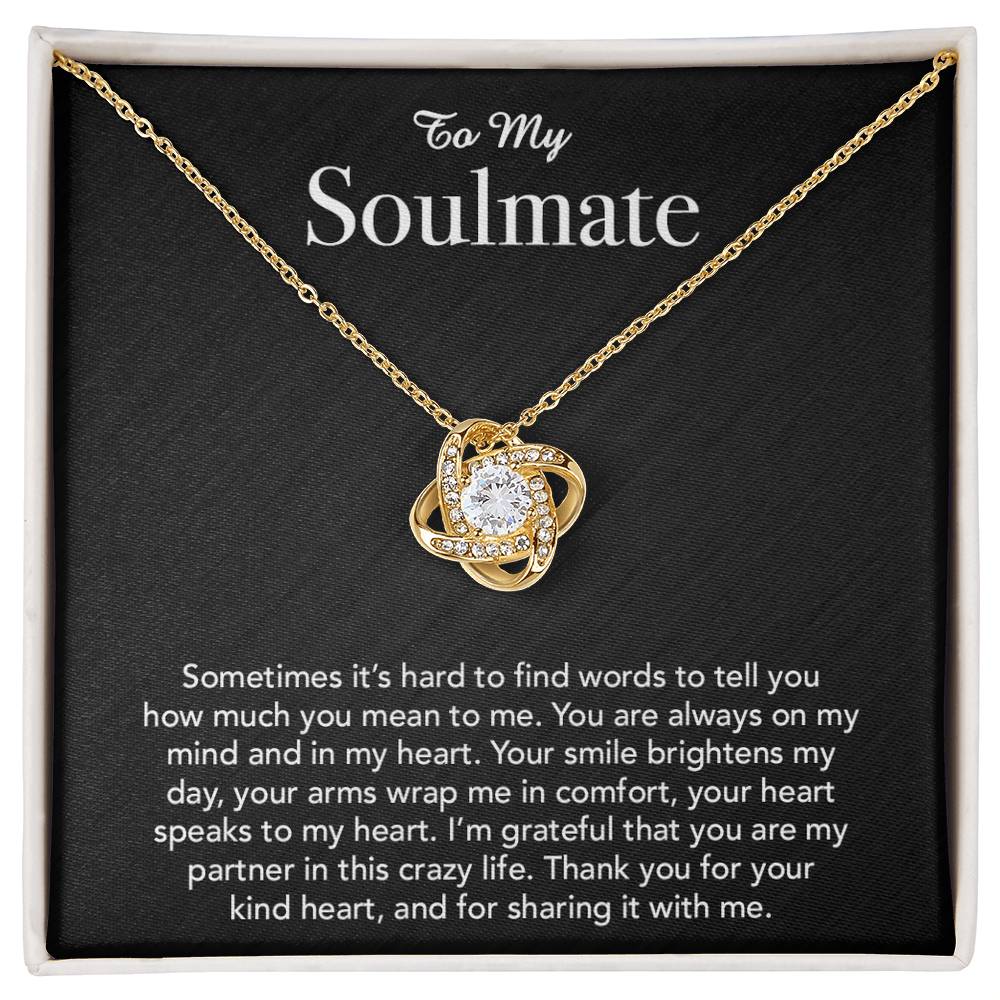 To My Soulmate Necklace, Gift For Wife, Anniversary Gift, Christmas Gift 3_5