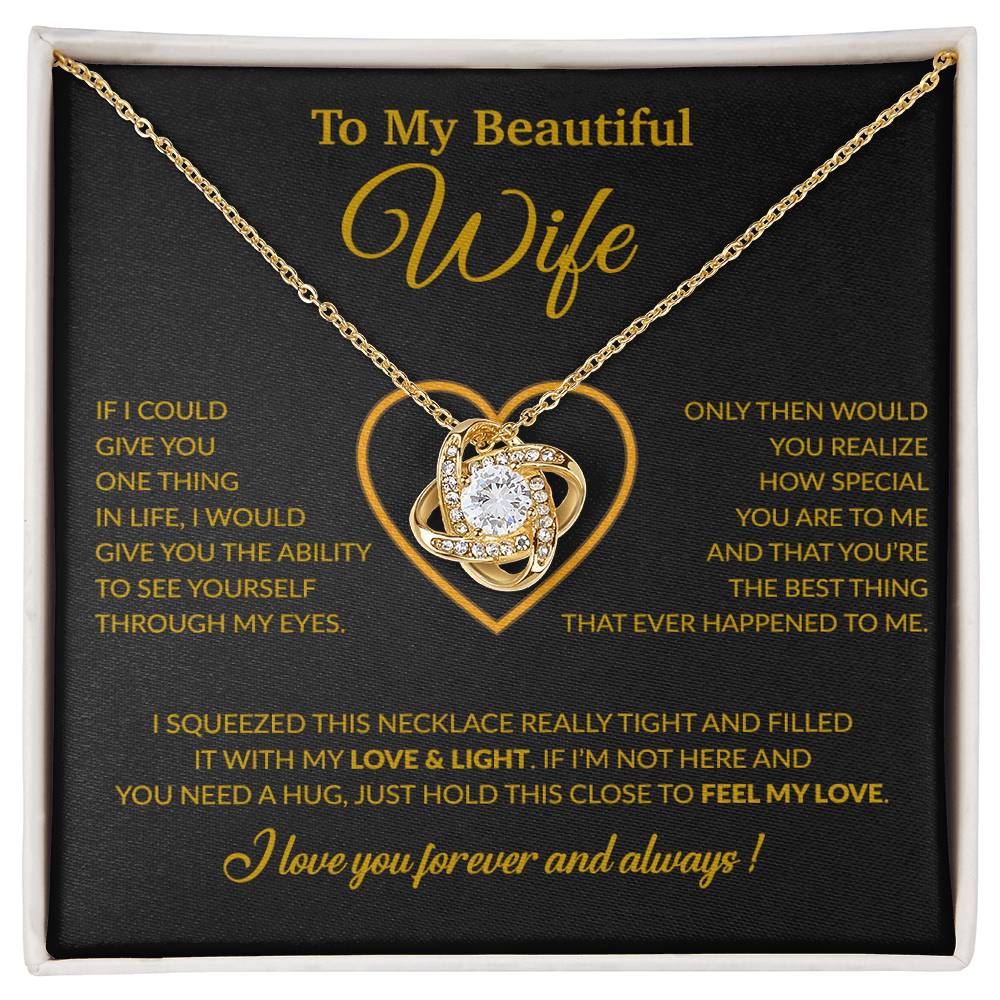 To My Wife Necklace, Christmas Gifts For Women, Anniversary Gift For Wife 16_12_2025_Gold