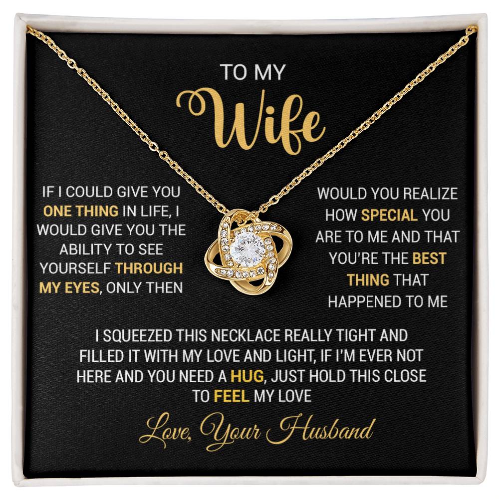 To My Wife Necklace, Gift For Wife, Anniversary Gift For Wife, Christmas Gift 25_9