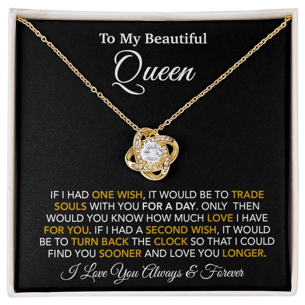 To My Queen Necklace, Anniversary Gift For Wife, Girlfriend Necklace, Birthday Gift For Wife_24_1