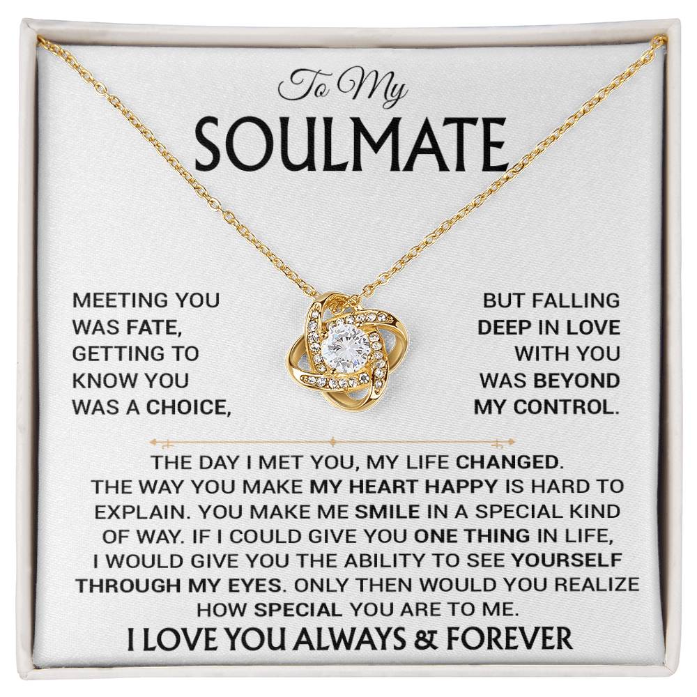 To My Soulmate Necklace, Soulmate Gift, Gift For Girlfriend, Christmas Gift 6_12