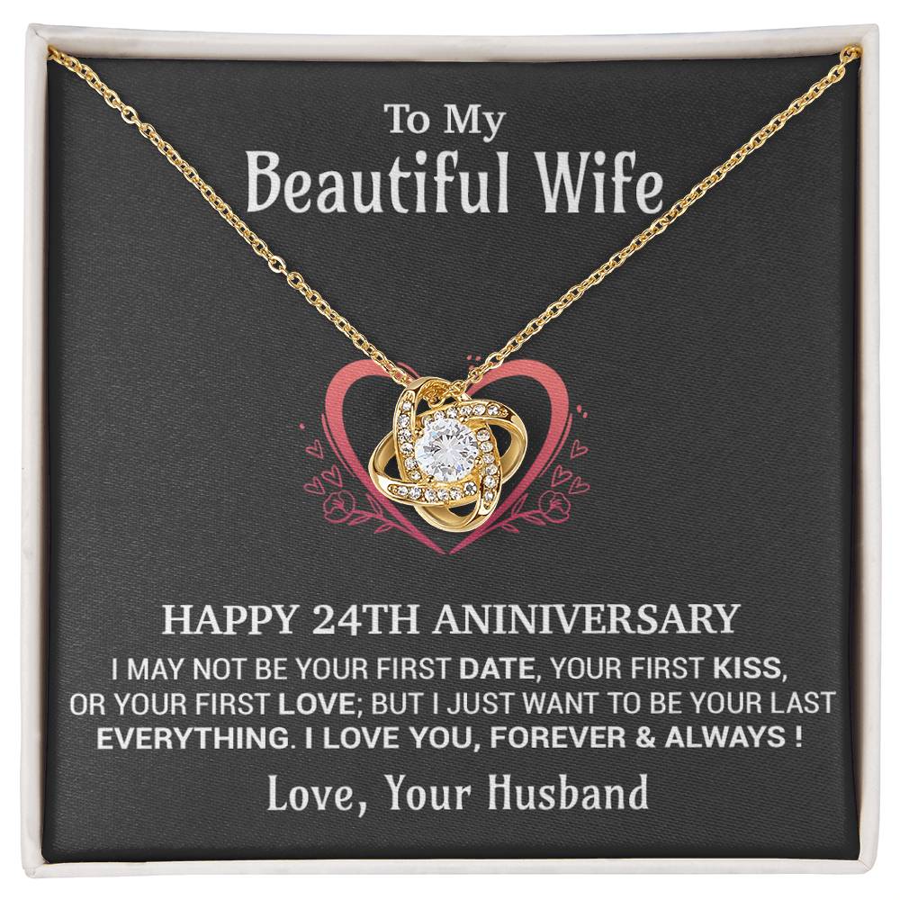 24th Anniversary Gift For Wife, 24 Year Anniversary Gifts, 24th Wedding Anniversary Gift Ideas_Blue 25_10