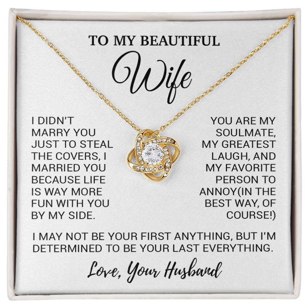 To My Wife Necklace, Christmas Gifts For Women, Anniversary Gift For Wife 24_10