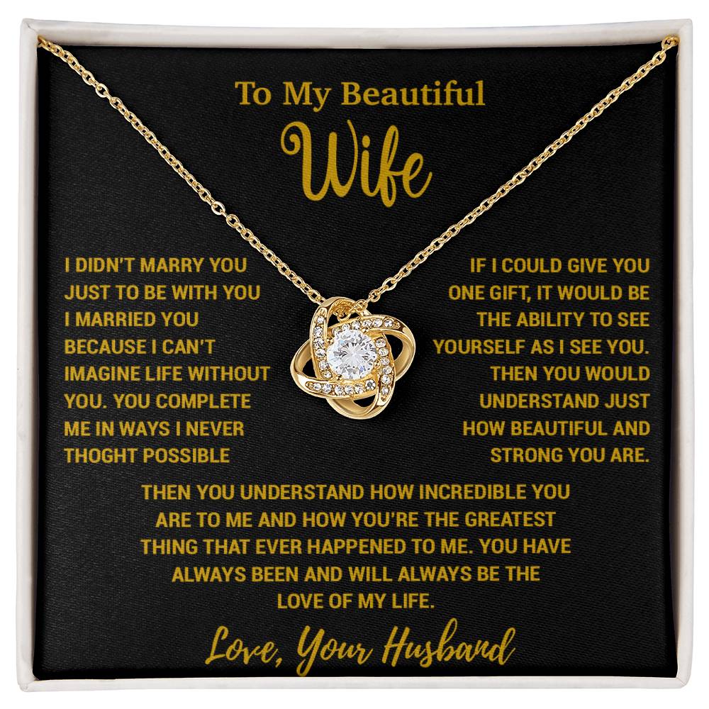 To My Wife Necklace, Vanlentines Gifts For Women, Anniversary Gift For Wife 2_1