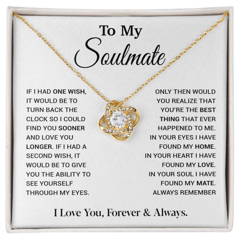To My Soulmate Necklace, Soulmate Gift, Gift For Girlfriend, Christmas Gift 9_12