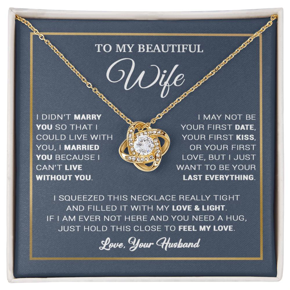 To My Wife Necklace, Gift For Wife, Anniversary Gift For Wife, Christmas Gift 13_12