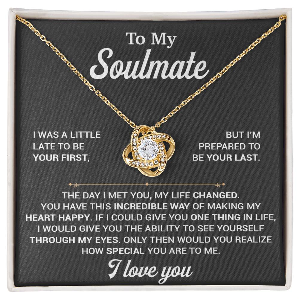 To My Soulmate Necklace, Soulmate Gift, Gift For Girlfriend, Christmas Gift 1_11