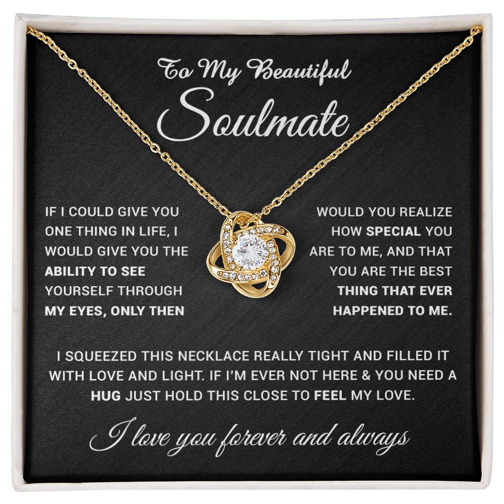 To My Soulmate Necklace, Gift For Soulmate, Anniversary Gift, Birthday Gift 25_4