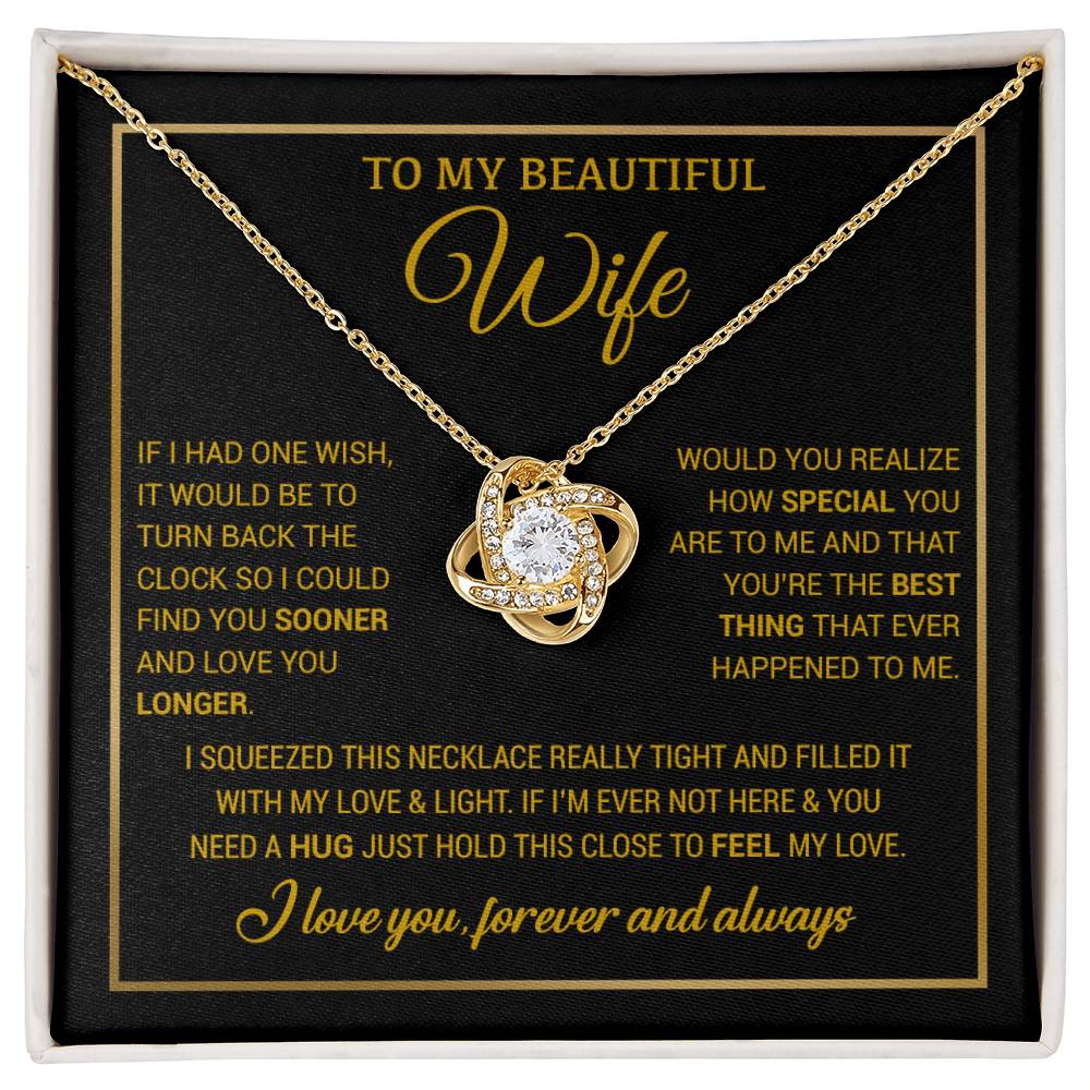 To My Wife Necklace, Christmas Gifts For Women, Anniversary Gift For Wife 19_11