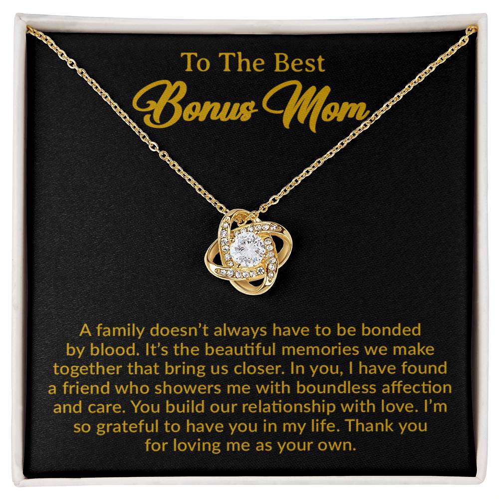To My Bonus Mom Necklace from Daughter Son, Step Mom Gift, Mother's Day 10_12