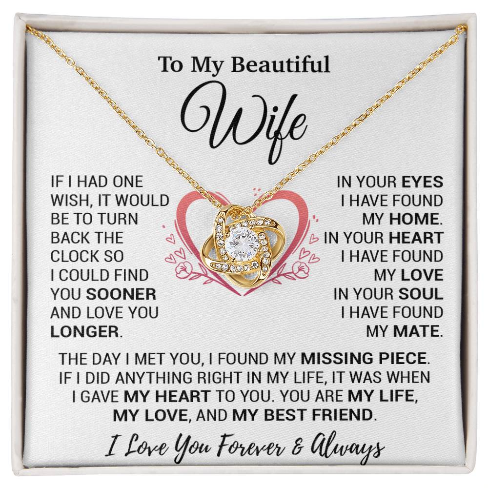 To My Wife Necklace, Christmas Gifts For Women, Anniversary Gift For Wife 12_11