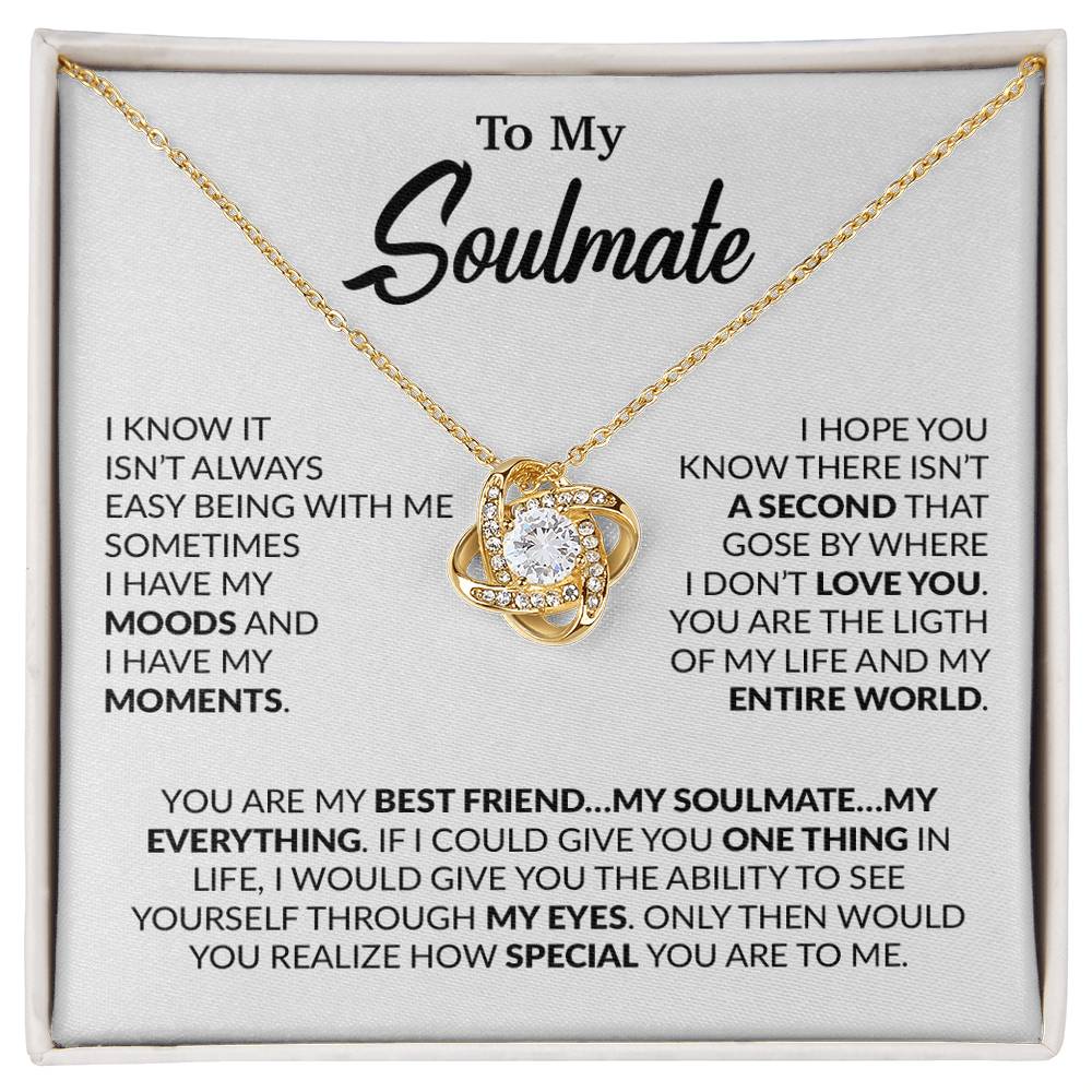 To My Soulmate Necklace, Soulmate Gift, Gift For Girlfriend, Christmas Gift 23_10_White