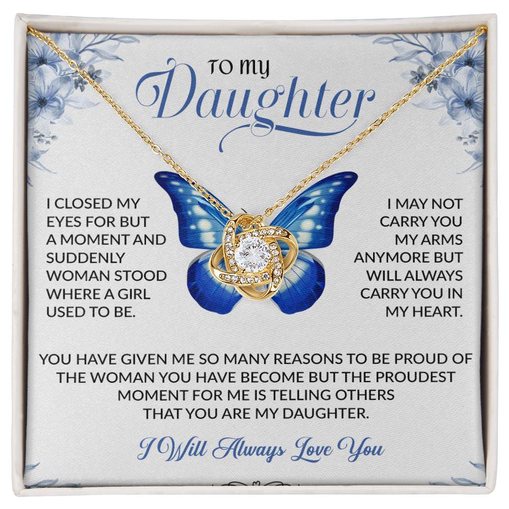 To My Daughter Necklace, Gift for Daughter from Dad, Daughter Father Necklace 30_11