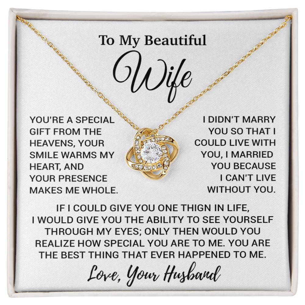 To My Wife Necklace, Christmas Gifts For Women, Anniversary Gift For Wife 1_8