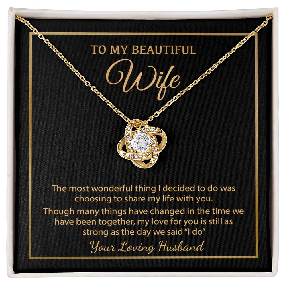 To My Wife Necklace, Christmas Gifts For Women, Anniversary Gift For Wife 4_12