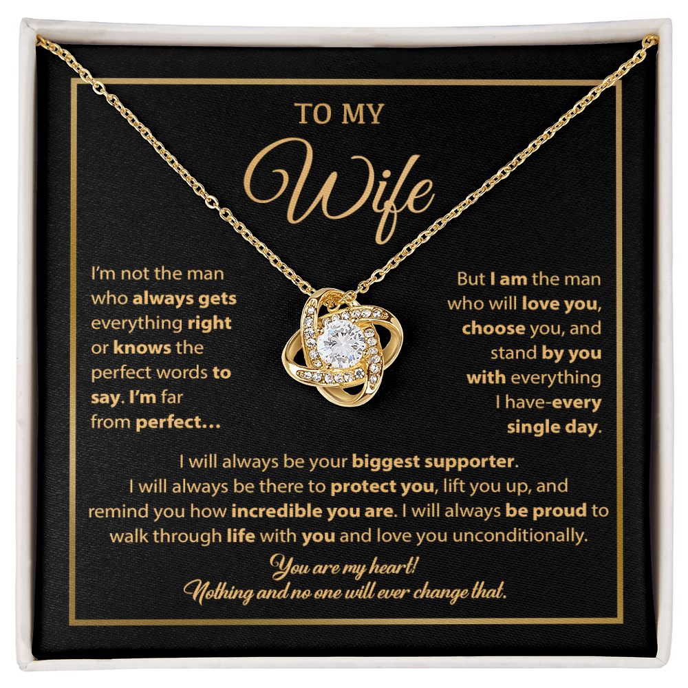 To My Wife Necklace, Gift For Wife, Anniversary Gift For Wife, Necklace For Wife 5_1
