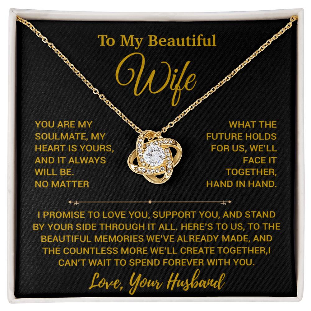 To My Wife Necklace, Vanlentines Gifts For Women, Anniversary Gift For Wife 29_12_