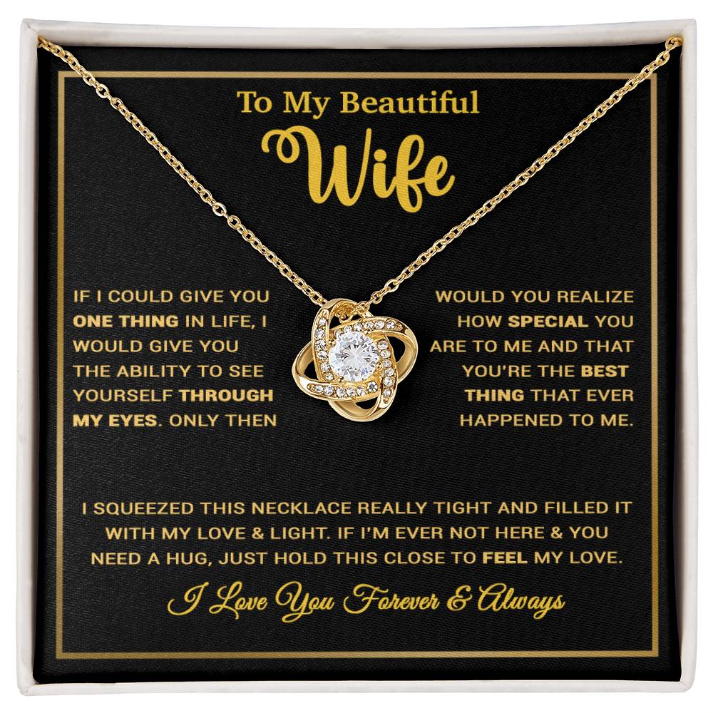 To My Wife Necklace, Gift For Wife, Anniversary Gift For Wife, Christmas Gift 30_11