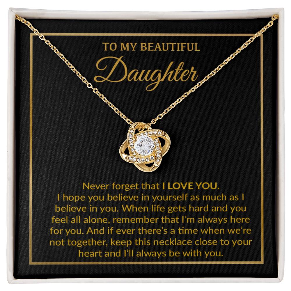 To My Daughter Necklace, Gift For Daughter From Dad, Daughter Father Necklace 13_11