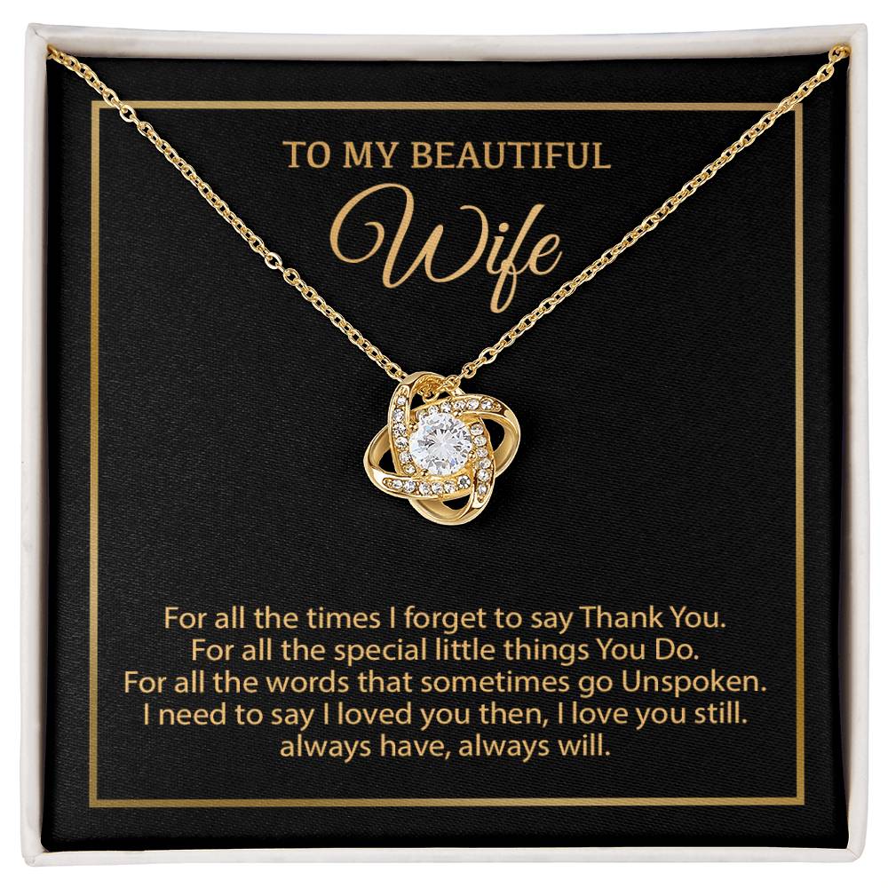 To My Wife Necklace, Christmas Gifts For Women, Anniversary Gift For Wife 20_12