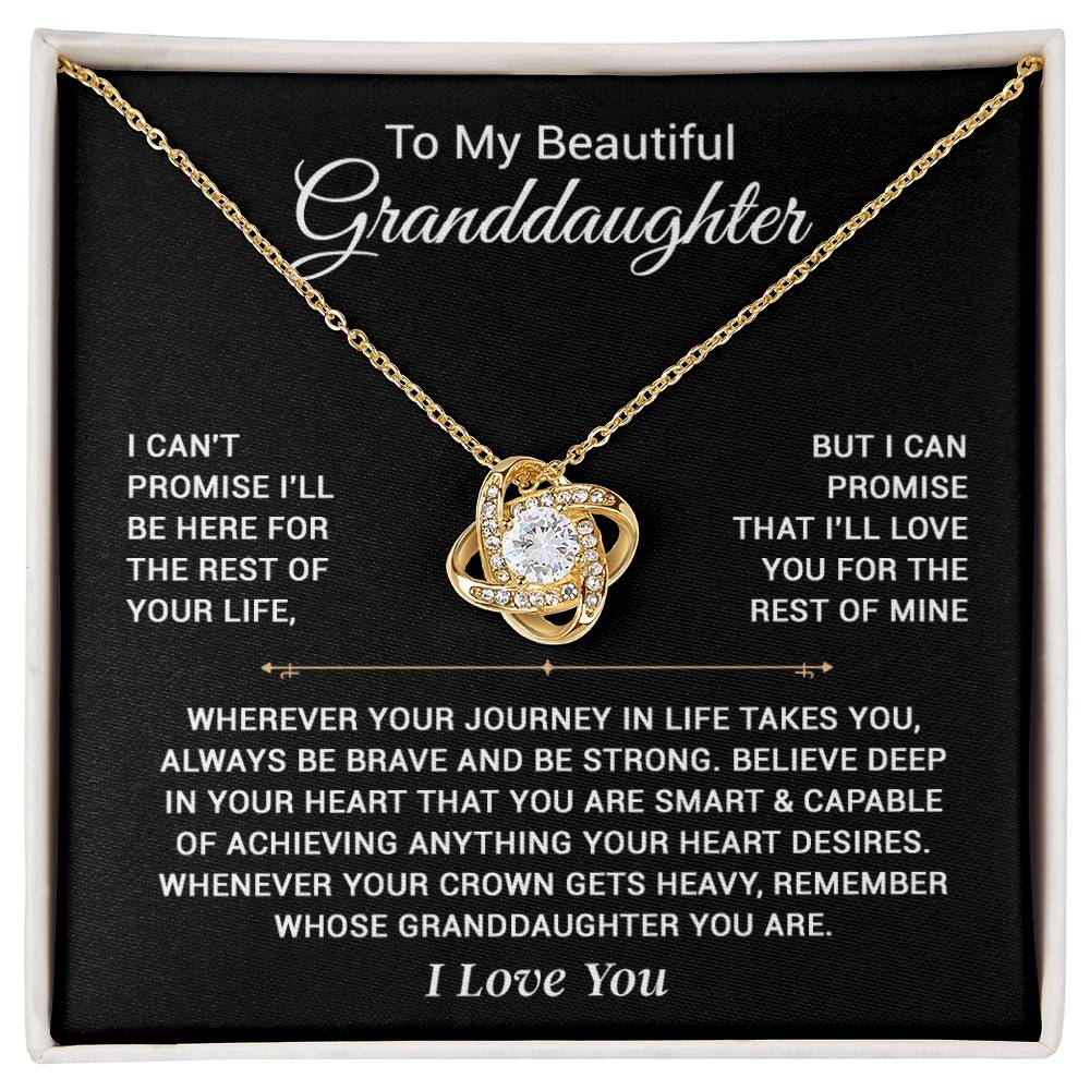 To My Granddaughter Necklace, Granddaughter Gift from Grandpa, Christmas Gift 8_11