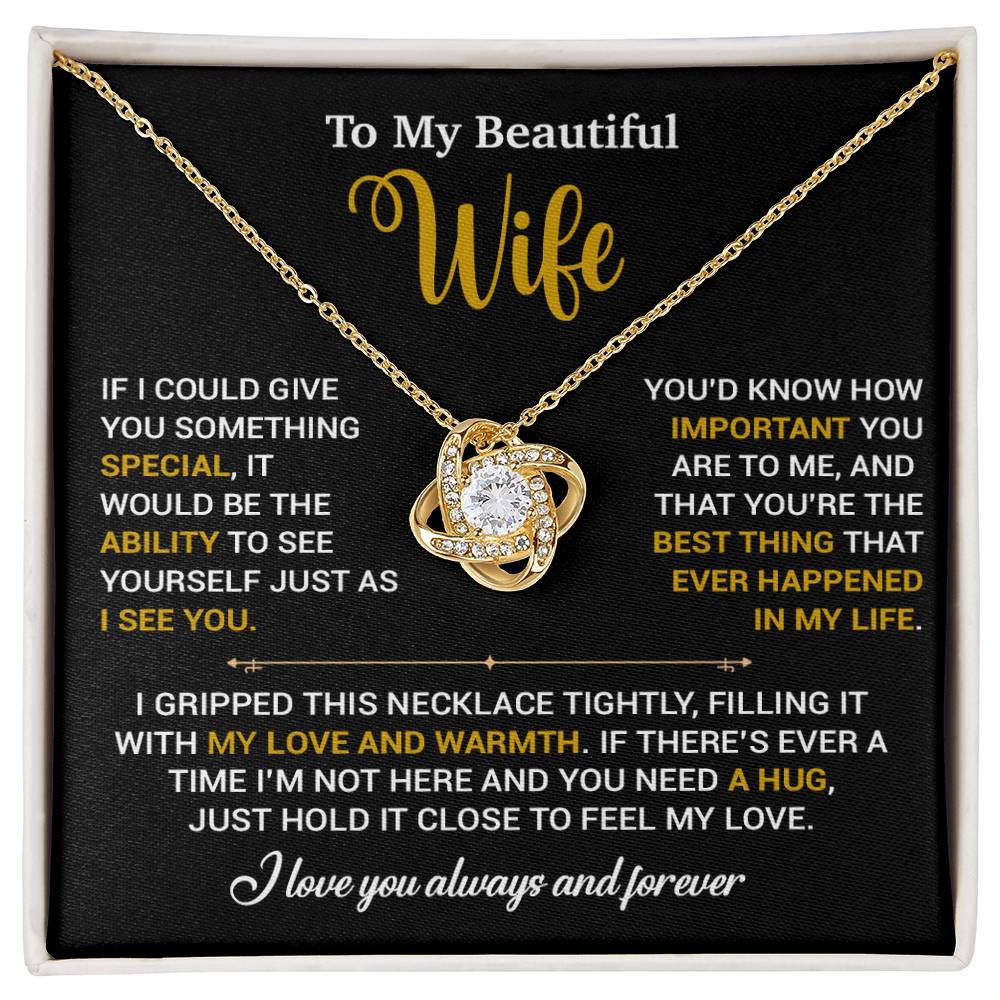 To My Wife Necklace, Christmas Gifts For Women, Anniversary Gift For Wife 25_11