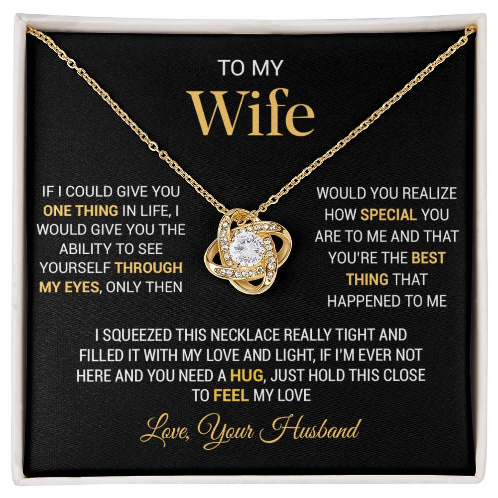 To My Wife Necklace, Gift For Wife, Anniversary Gift For Wife, Christmas Gift 20_11