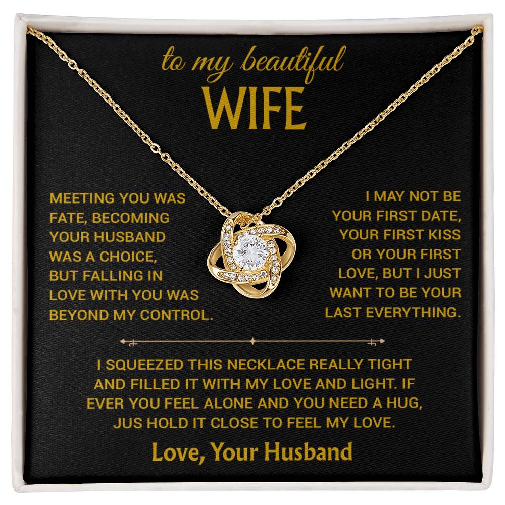 To My Wife Necklace, Christmas Gifts For Women, Anniversary Gift For Wife 13_12