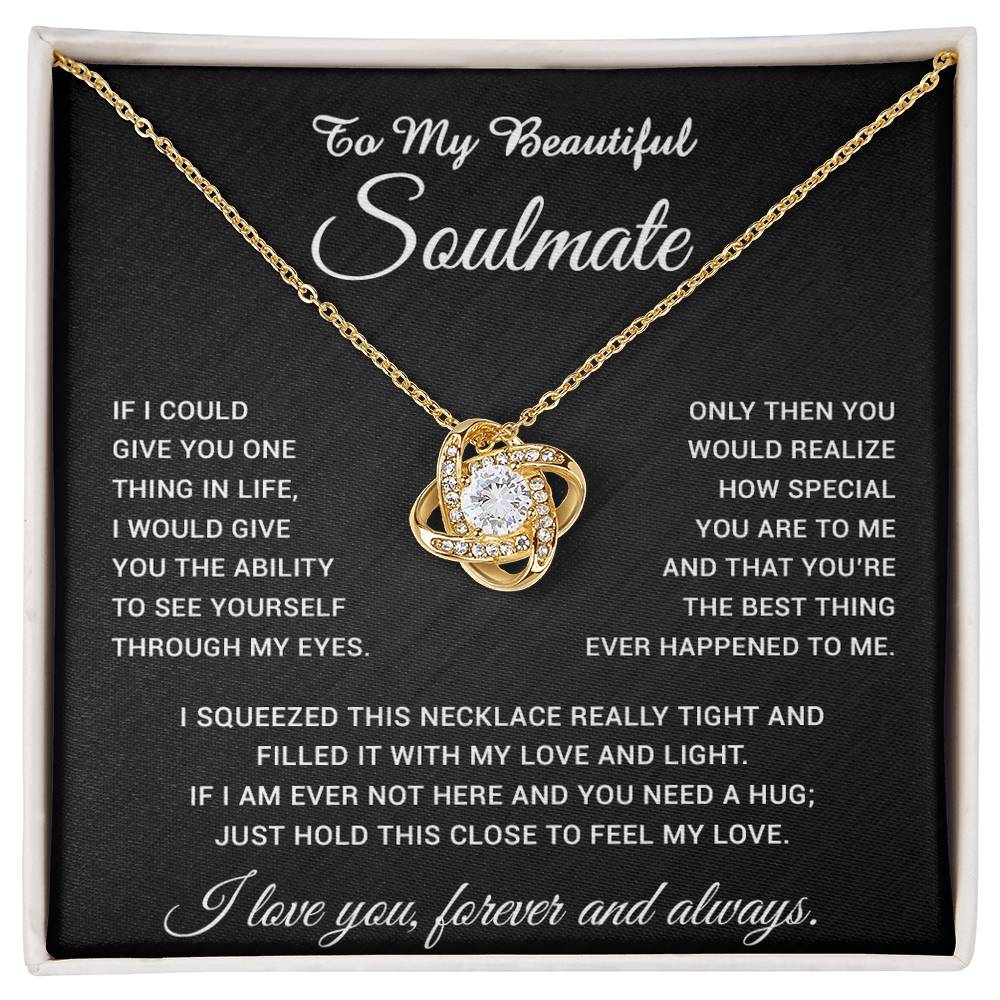 To My Soulmate Necklace, Gift For Soulmate, Anniversary Gift, Birthday Gift 30_4