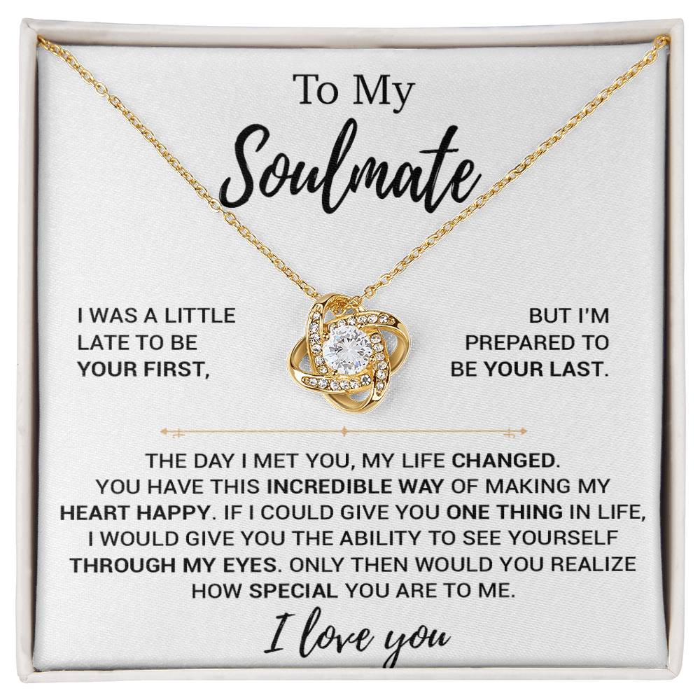 To My Soulmate Necklace, Soulmate Gift, Christmas Gift 11_9