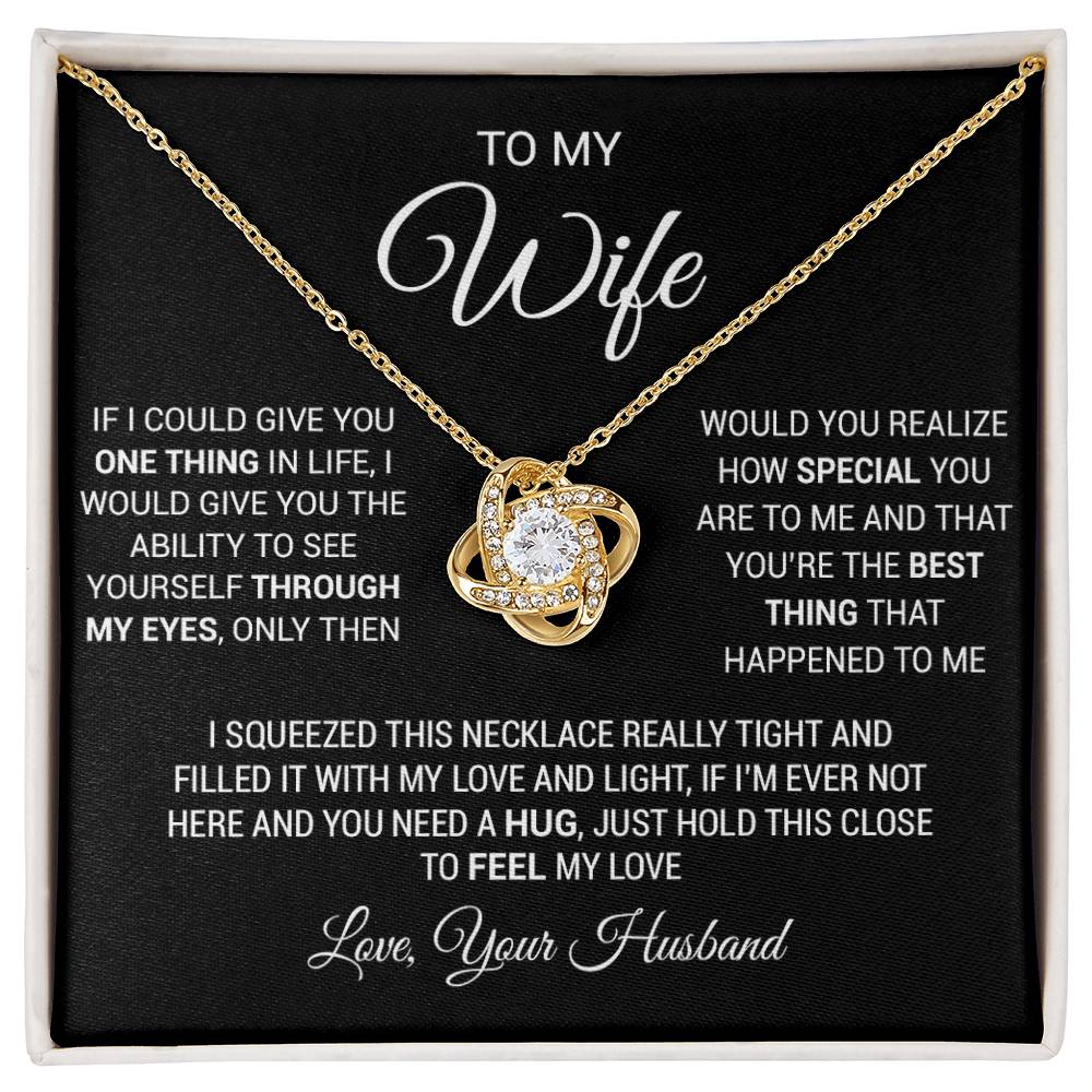 To My Wife Necklace, Gift For Wife, Anniversary Gift For Wife, Christmas Gift 1_5