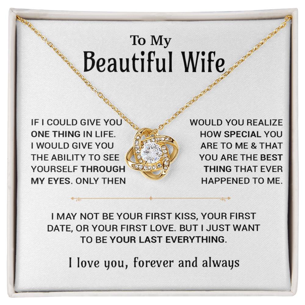 To My Wife Necklace, Christmas Gifts For Women, Anniversary Gift For Wife 25_10