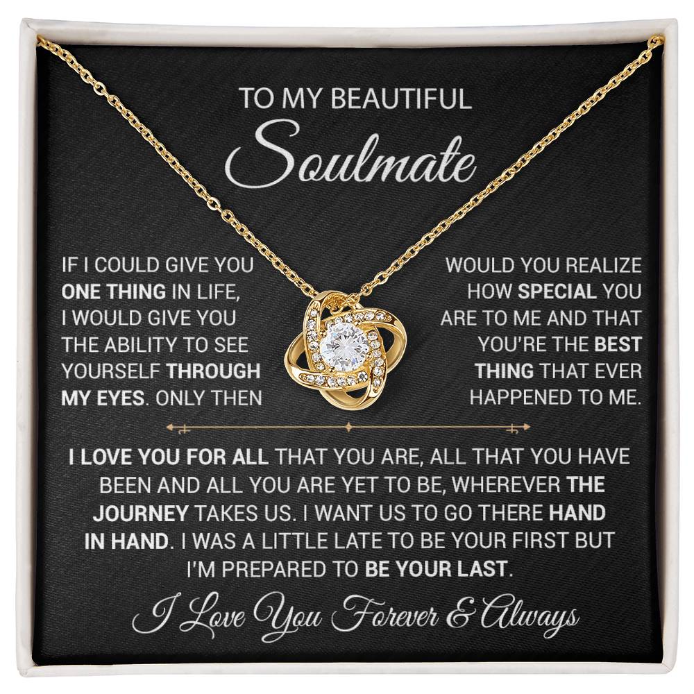 To My Soulmate Necklace, Gift For Wife Girlfriend From Husband, Christmas Gift 9_9