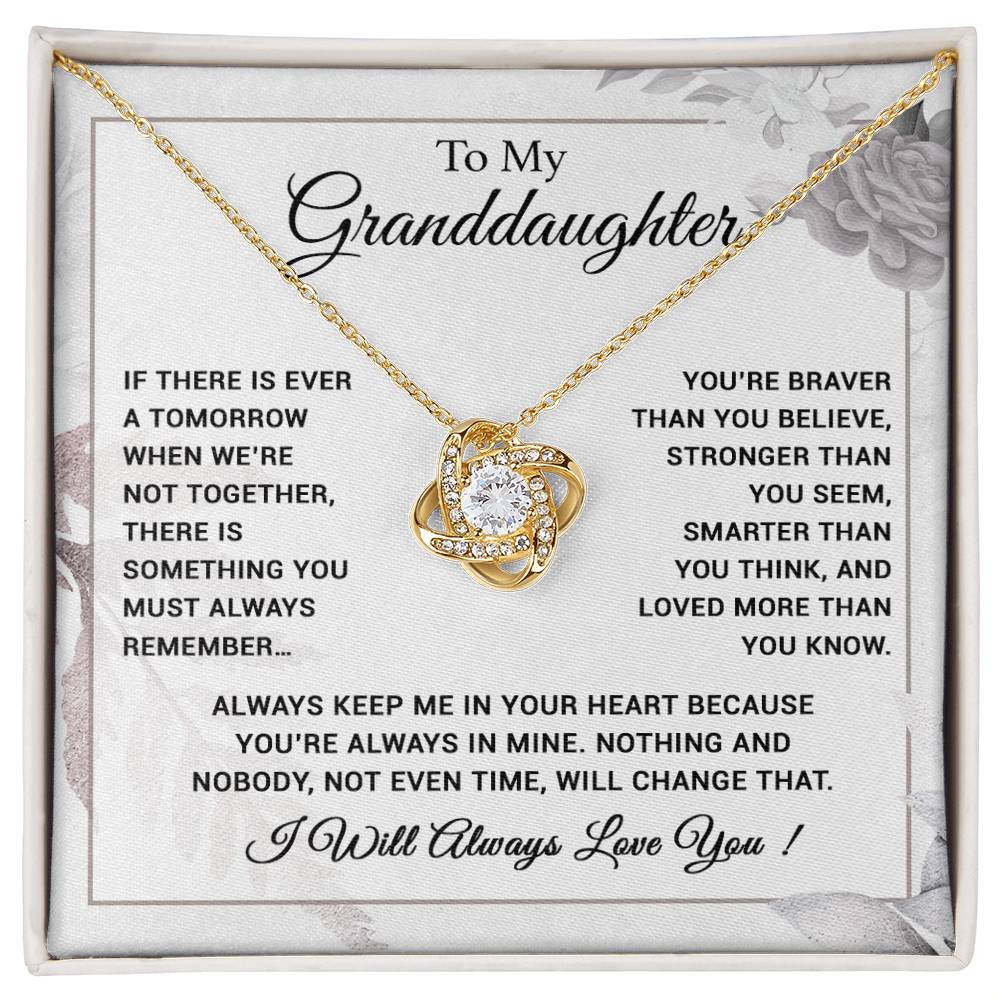 To My Granddaughter Necklace, Xmas Birthday Gift For Granddaughter from Grandma 26_8